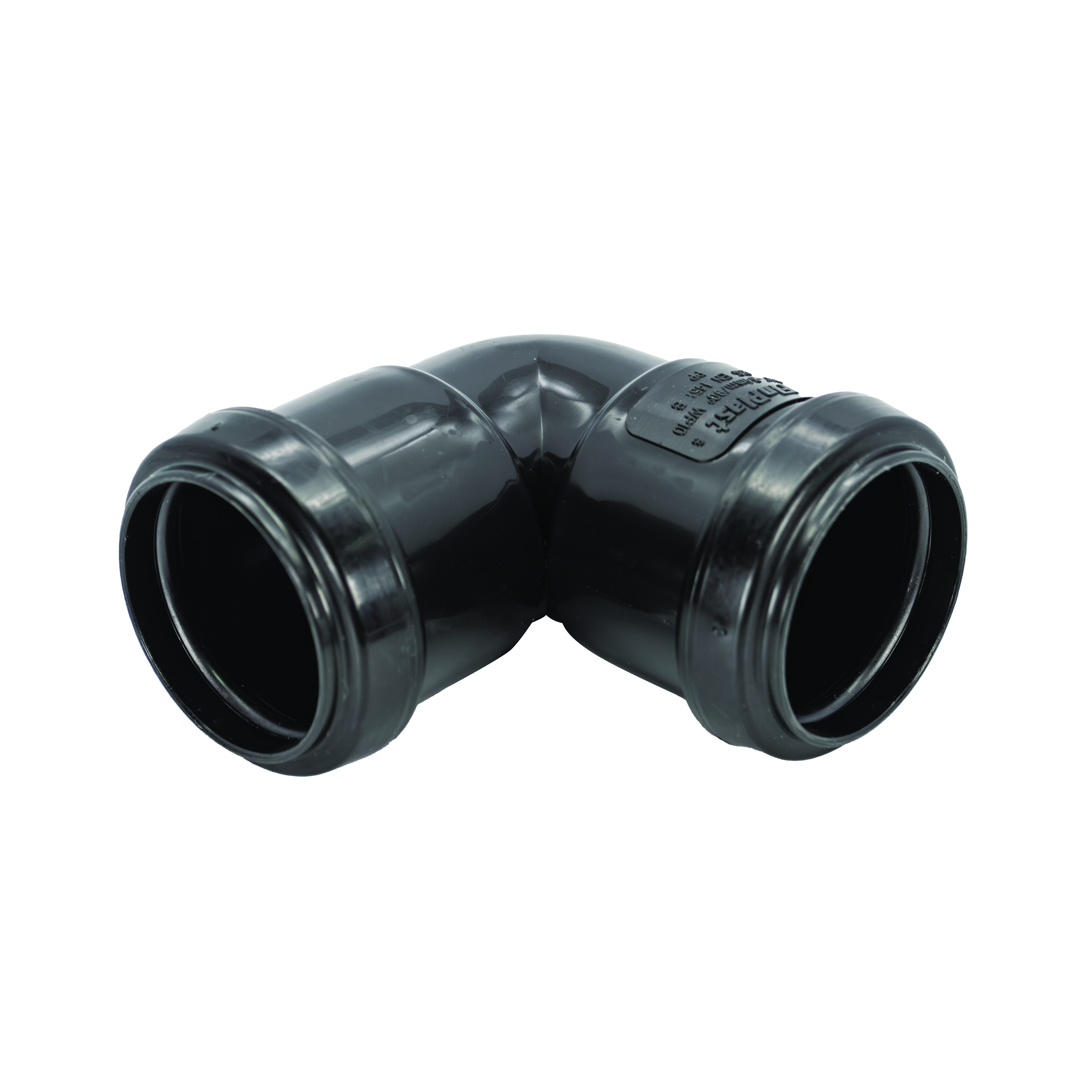 32mm Push fit Waste Black
